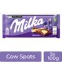Imagem de Chocolate Milka Cow Spots Barra Kit com 5 Unidades de 100g