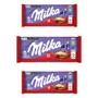 Imagem de Chocolate Milka Lu Barra Kit com 3 Unidades de 87g