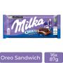 Imagem de Chocolate Milka Oreo Sandwich Barra Kit Com 16 Unids De 87G