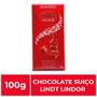 Imagem de Chocolate Suíço ao Leite, Lindt Lindor, 1 Tablete de 100g
