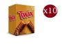 Imagem de Chocolate Twix 15G Com 300 Unidades Caramelo =Kit 10Cxs