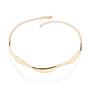 Imagem de Choker Banhada A Ouro 18k Ondulada  Rommanel Presente Elegante 532452