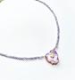 Imagem de Choker Coleção Lunatic Lilac Heart - Zircônia