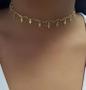 Imagem de Choker Cruz Banhada a Ouro 18k