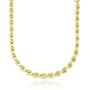 Imagem de Choker Esferas Com Zircônia Delicada 40cm Colar Fecho Tradicional Banhado a Ouro 18k
