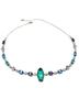 Imagem de Choker Gota Central com Pedras Multicolor