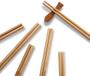 Imagem de Chopsticks Reutilizáveis Chineses Natural Bamboo Chopsticks 9.8"/25cm Long Lightweight Madeira Chopstick Set for Restaurant Eating Cooking -10 Pares presente Define Lava-louças estilo Japão seguro