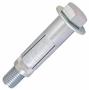 Imagem de Chumbador com Parafuso Ancora Jaqueta de Aço 1/4x2" Caixa com 25 Unidades