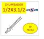 Imagem de Chumbador Parabolt Cba 1/2 X 3.1/2 PBC  Zincado 50 Peças