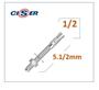 Imagem de Chumbador Parabolt Cba 1/2 X 5.1/2 Pbc Zincado 30 Peças