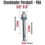 Imagem de Chumbador Parabolt PBA 1/2 x 5" com Porca e Arruela 05 Unid