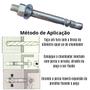 Imagem de Chumbador Parabolt PBA 3/8 x 3.3/4 com Porca e Arruela 10 Un