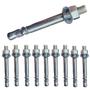 Imagem de Chumbador Parabolt PBA 3/8 x 3.3/4 com Porca e Arruela 10 Un
