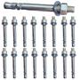 Imagem de Chumbador Parabolt PBA 3/8 x 5" com Porca e Arruela 100 Un