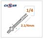 Imagem de Chumbador Parabolt Pbc Inox 1/4 X 2.1/4 Polido 10 Peças