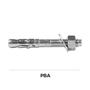 Imagem de Chumbador PBA 1/2 x 5.1/2"