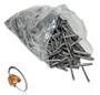 Imagem de Chumbo ( Tipo Prego )  6 mm x 6 cm Kit 2Kg P/ Rede de Pesca