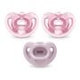 Imagem de Chupeta NUK Comfy Orthodontic 0-6 Meses - Pacote com 3 Unidades