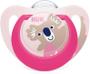 Imagem de Chupeta NUK Star Bico Silicone Bico Oral Fit N2 +6 Meses Coala