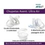 Imagem de Chupeta Philips Avent Ultra Solt Branca  0-6m