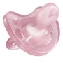 Imagem de Chupeta Physio Soft Rosa Claro Silicone Tam 2 (6-12m) Chicco