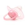 Imagem de Chupeta - Silicone Ultra Soft - 6m - Comfort - Urso Rosa - Buba