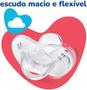 Imagem de Chupeta Soft Calming Lillo 100% Silicone e Simétrica transparente