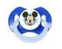 Imagem de Chupeta T1 Mickey Azul Menino Com Capuz e Bico de Silicone Ortodontico de 0 a 6 Meses 2 unidades Disney