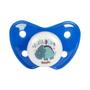 Imagem de Chupeta T2 Little Dino Azul Menino C/ Bico De Silicone Ortodontico +6 Meses BabyGo