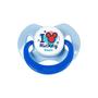 Imagem de Chupeta T2 Mickey Azul Menino Com Capuz e Bico de Silicone Ortodontico +6 Meses 2 unidades Disney