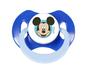 Imagem de Chupeta T2 Mickey Azul Menino Com Capuz e Bico de Silicone Ortodontico +6 Meses 2 unidades Disney