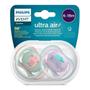 Imagem de Chupeta Ultra Air 6-18M Gatinha - Urso Com 2 Philips Avent