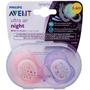 Imagem de Chupeta ULTRA AIR Dupla Nighttime 0 - 06 Meses Decorada Menina Philips AVENT SCF376/12