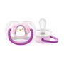 Imagem de Chupeta Ultra Air Philips Avent 0-6 Meses Pinguim Rosa 1 Unidade