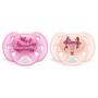 Imagem de Chupeta Ultra Soft Decorada Philips Avent - SCF223/04  Rosa