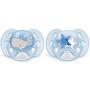 Imagem de Chupetas Ultra Soft Azul 6-18 Meses Livre BPA Philips Avent