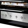 Churrasqueira Assador Gourmet Rotativa Elétrica Embutir 42x52cm Aço Inox Glass Smart 04 220V - Hope - Hope Gourmet Imagem de Churrasqueira Assador Gourmet Rotativa Elétrica Embutir 42x52cm Aço Inox Glass Smart 04 220V - Hope