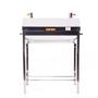 Imagem de Churrasqueira Bafo Inox Nº3 Grande Grelha brasa Portatil
