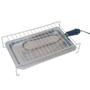 Imagem de Churrasqueira Elétrica 110v Grill Pequena Portátil De Inox