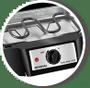 Imagem de Churrasqueira Elétrica Mondial Pratic Steak &amp Grill  CH-07 com Controle de Temperatura 127 V