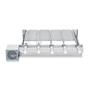 Imagem de Churrasqueira Gira Grill Artinox Grill Kit Baixo com 5 Espetos, 1 andar e 1 Motor Bivolt do Lado Esquerdo + Grelha Côncava