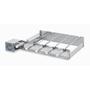 Imagem de Churrasqueira Gira Grill Artinox Grill Kit Baixo com 5 Espetos, 1 andar e 1 Motor Bivolt do Lado Esquerdo + Grelha Côncava