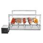 Imagem de Churrasqueira Gira Grill Artinox Grill Robust com 5 Espetos, 2 andares e 1 Motor Bivolt do Lado Esquerdo