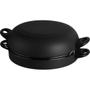 Imagem de Churrasqueira Grill  Fogão Grelha 30cm Linha Color Cor Preto