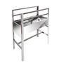 Imagem de Churrasqueira Inox Portátil Fácil Manuseio I-50