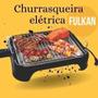Imagem de Churrasqueira Pequena Portátil Elétrica Fulkan 110V