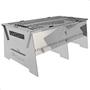 Imagem de Churrasqueira Portátil Desmontável Inox Camping S-Grill.Inox