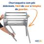 Imagem de Churrasqueira Portatil Grande Em Inox 430 60x40 Barato