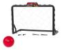Imagem de Chute a Gol KIT CLUBE DE FUTEBOL INFANTIL Preto Mini Traves Desmontáveis + Bola