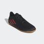 Imagem de Chuteira adidas futsal deportivo preto/vermelho